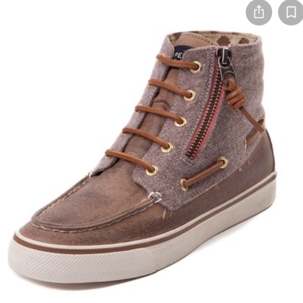 Women’s Sperry Topsider High Top Athletic Boat Shoes e14-61432